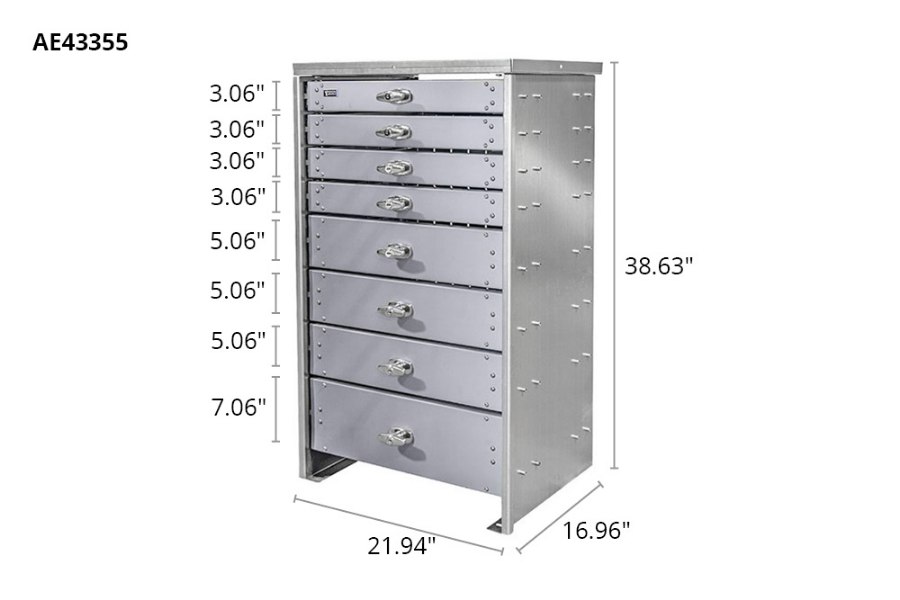 Picture of Stellar 8 Drawer Toolbox Systems