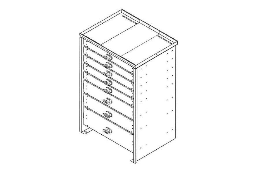 Picture of Stellar 8 Drawer Toolbox Systems