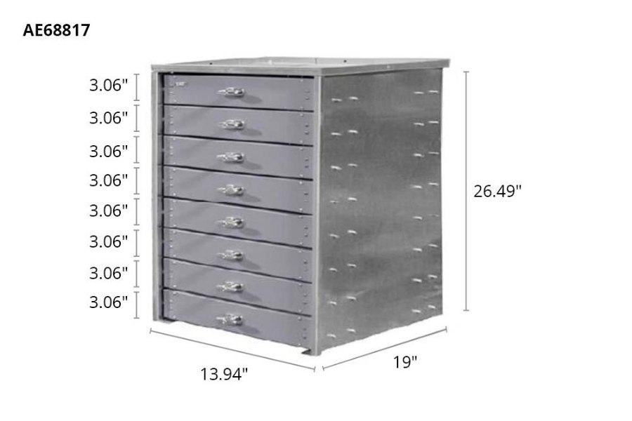 Picture of Stellar 8 Drawer Toolbox Systems