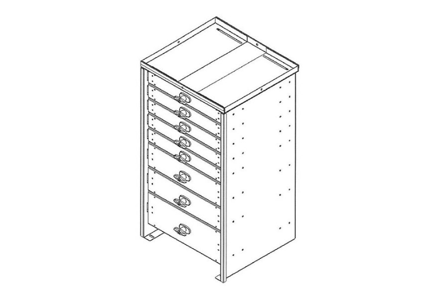 Picture of Stellar 8 Drawer Toolbox Systems