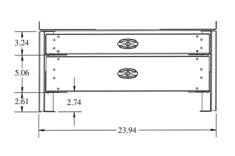 Picture of Stellar 2 Drawer Toolbox Systems