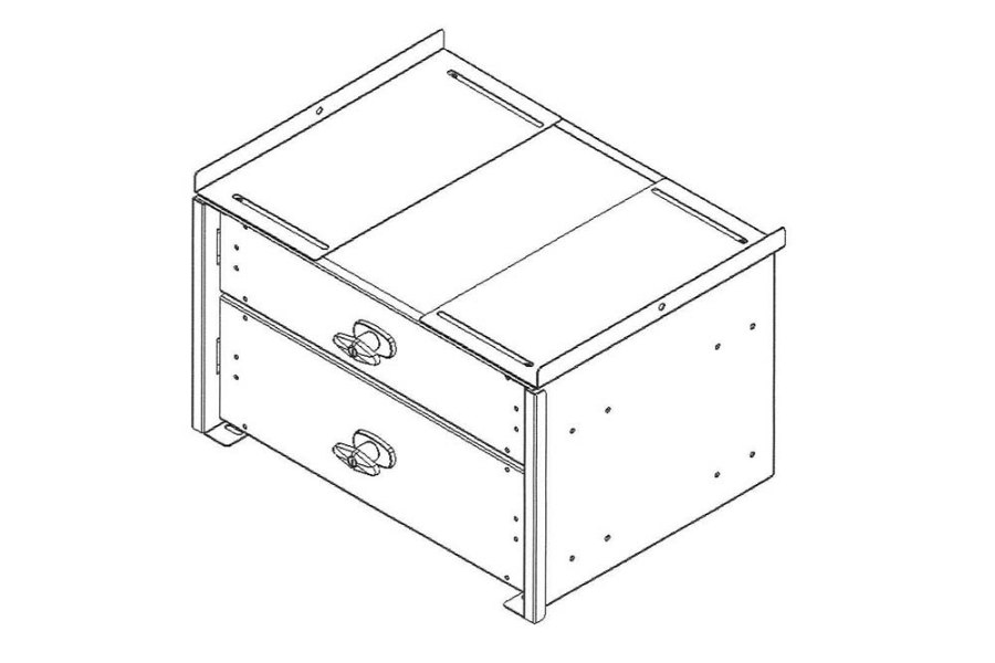 Picture of Stellar 2 Drawer Toolbox Systems