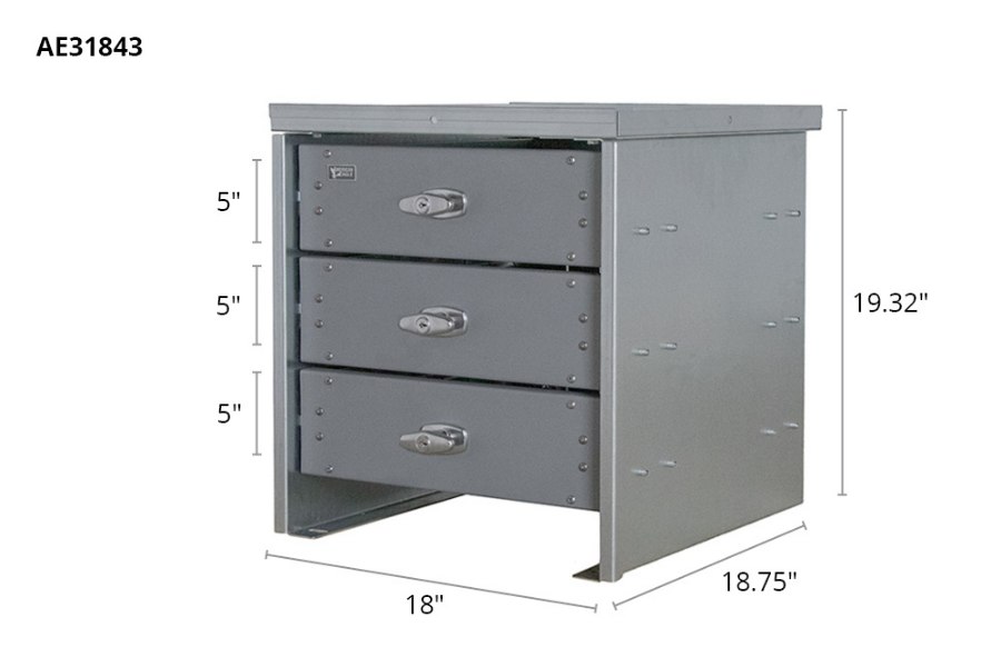 Picture of Stellar 3 Drawer Toolbox Systems