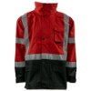 Picture of GSS Safety Premium Hooded Rain Jacket with Black Bottom