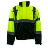 Picture of GSS Safety 3-in-1 Waterproof Class 3 Bomber with Black Bottom and Removable Fleece