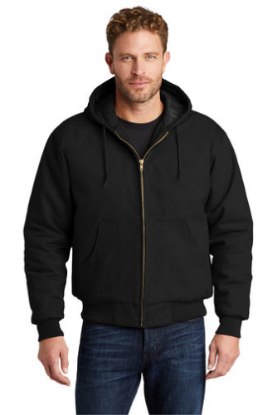 Picture of CornerStone Duck Cloth Hooded Work Jacket