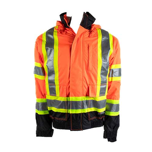 Picture of Tough Duck Safety 3-In-1 Class 3 Safety Bomber Jacket