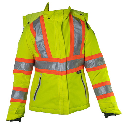 Picture of Tough Duck Safety Women's Insulated Flex Safety Jacket