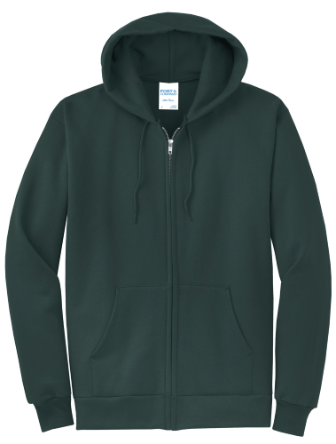 Picture of Port & Company Core Fleece Full-Zip Hooded Sweatshirt