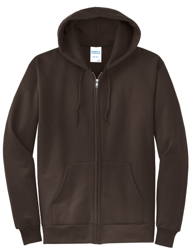 Picture of Port & Company Core Fleece Full-Zip Hooded Sweatshirt