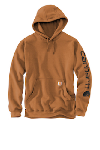 Picture of Carhartt Midweight Hooded Logo Sweatshirt