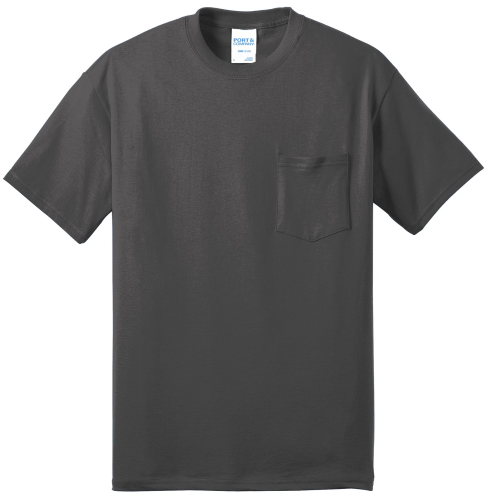 Picture of Port & Company Tall Core Blend Pocket T-Shirt