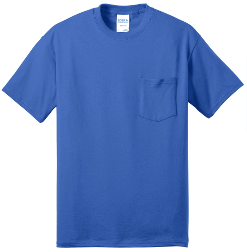 Picture of Port & Company Tall Core Blend Pocket T-Shirt