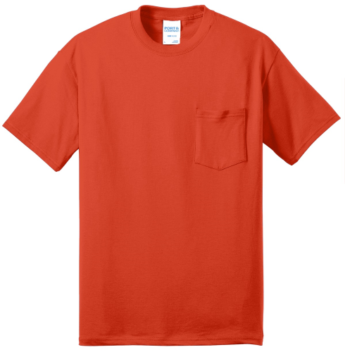 Picture of Port & Company Tall Core Blend Pocket T-Shirt