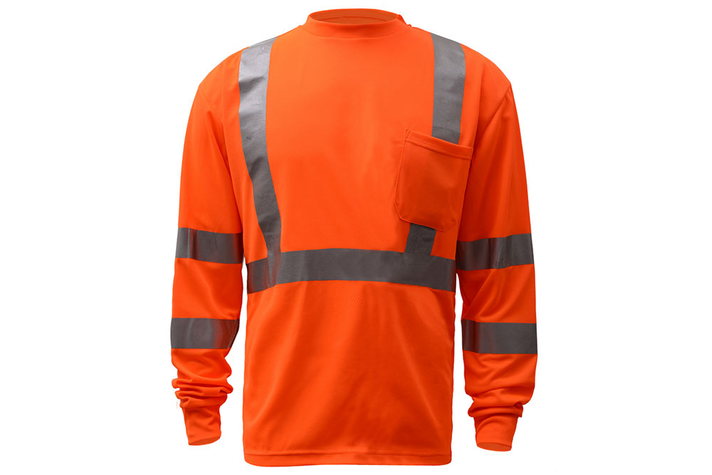 Picture of GSS Safety Class 3 Long Sleeve Moisture Wicking Safety Shirt