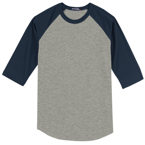 Picture of Sport-Tek Youth Colorblock Raglan Jersey