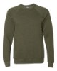 Picture of BELLA + CANVAS Sponge Fleece Raglan Crewneck Sweatshirt