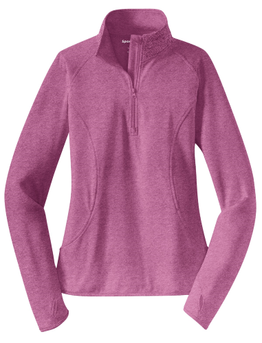 Picture of Sport-Tek Ladies Sport-Wick Stretch 1/4-Zip Pullover