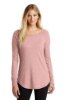 Picture of District Women's Perfect Tri Long Sleeve Tunic T-Shirt