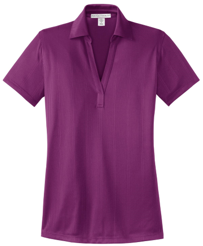 Picture of Port Authority Ladies Perf Fine Jacquard Polo