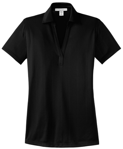 Picture of Port Authority Ladies Perf Fine Jacquard Polo