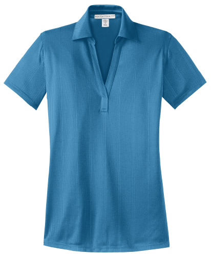 Picture of Port Authority Ladies Perf Fine Jacquard Polo