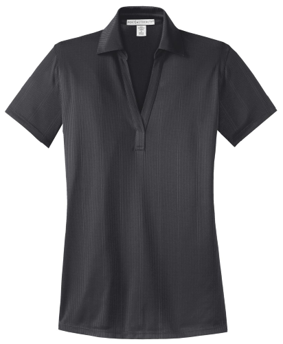 Picture of Port Authority Ladies Perf Fine Jacquard Polo