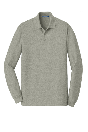 Picture of Port Authority EZCotton Long Sleeve Polo