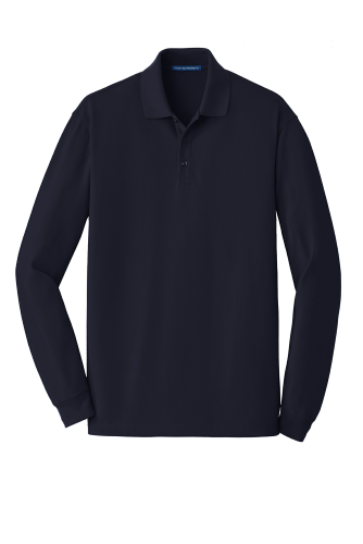 Picture of Port Authority EZCotton Long Sleeve Polo