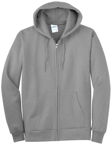 Picture of Port & Company Essential Fleece Full-Zip Hooded Sweatshirt