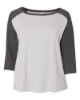 Picture of LAT Curvy Collection Women's Baseball 3/4 Sleeve Tee