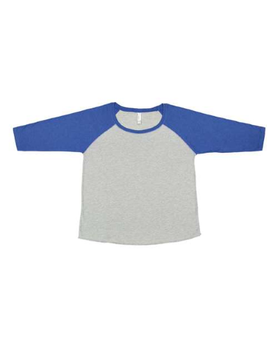 Picture of LAT Curvy Collection Women's Baseball 3/4 Sleeve Tee