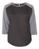 Picture of LAT Curvy Collection Women's Baseball 3/4 Sleeve Tee