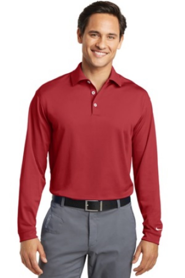 Nike Tall Long Sleeve Dri-FIT Stretch Tech Polo | Zip's