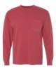 Picture of Comfort Colors Garment-Dyed Heavyweight Long Sleeve Pocket T-Shirt