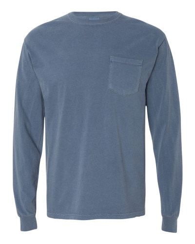 Picture of Comfort Colors Garment-Dyed Heavyweight Long Sleeve Pocket T-Shirt