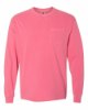 Picture of Comfort Colors Garment-Dyed Heavyweight Long Sleeve Pocket T-Shirt