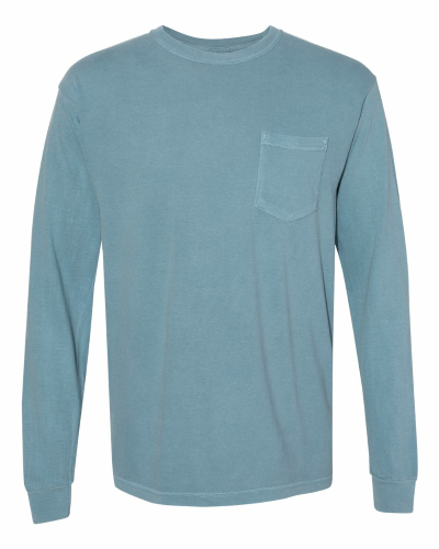 Picture of Comfort Colors Garment-Dyed Heavyweight Long Sleeve Pocket T-Shirt