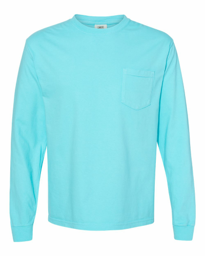 Picture of Comfort Colors Garment-Dyed Heavyweight Long Sleeve Pocket T-Shirt