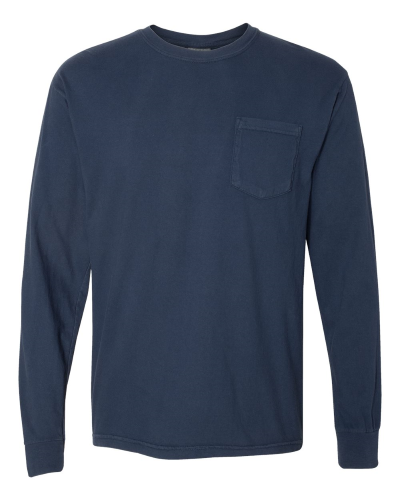 Picture of Comfort Colors Garment-Dyed Heavyweight Long Sleeve Pocket T-Shirt