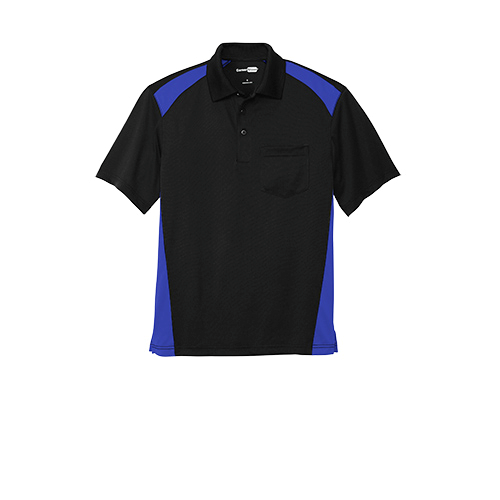 Picture of CornerStone Select Snag-Proof Two Way Colorblock PktPolo