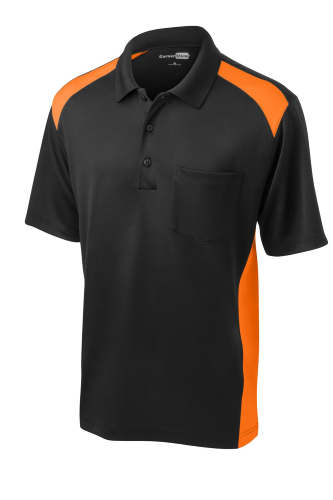 Picture of CornerStone Select Snag-Proof Two Way Colorblock PktPolo