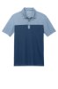 Picture of Port Authority Fine Pique Blend Blocked Polo