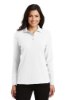 Picture of Port Authority Ladies Silk Touch Long Sleeve Polo