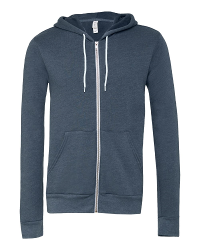 Picture of BELLA + CANVAS Sponge Fleece Full-Zip Hoodie