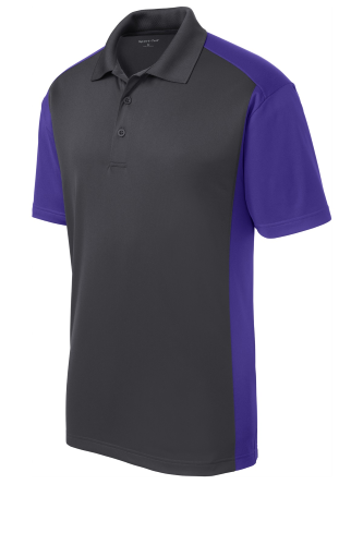 Picture of Sport-Tek Colorblock Micropique Sport-Wick Polo