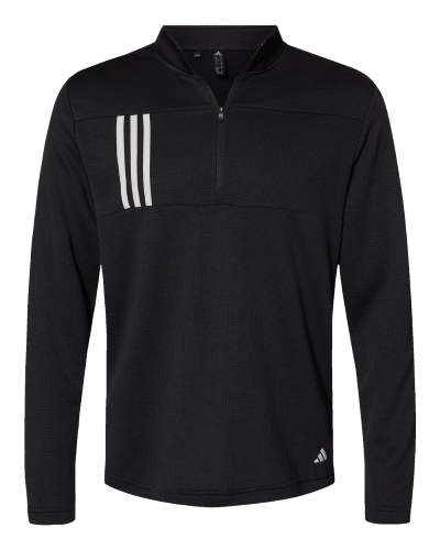 Picture of Adidas 3-Stripes Double Knit Quarter-Zip Pullover