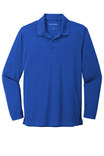 Picture of Port Authority Dry Zone UV Micro-Mesh Long Sleeve Polo