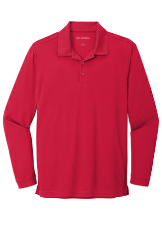 Picture of Port Authority Dry Zone UV Micro-Mesh Long Sleeve Polo