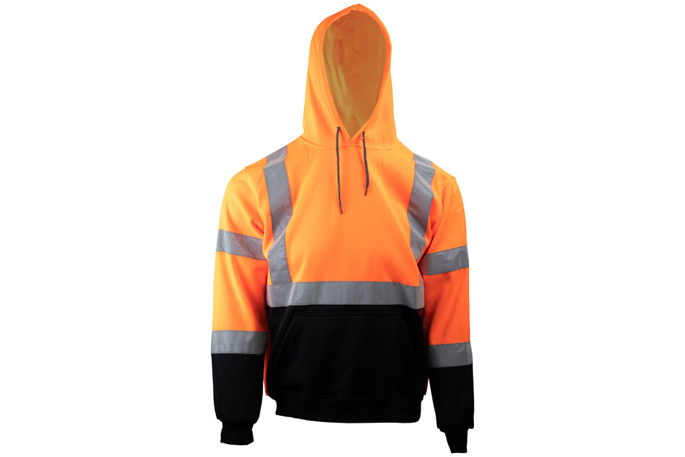 Picture of GSS Safety Class 3 Pullover Hooded Fleece Sweatshirt